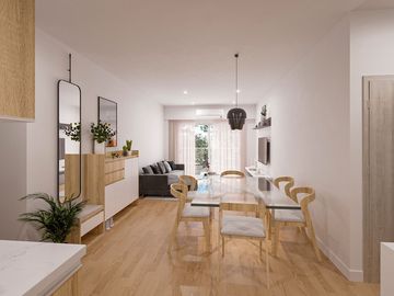 3 ambientes con Balcón Terraza Y Cochera en Núñez