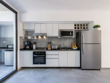 Departamento Monoambiente con Patio Boedo