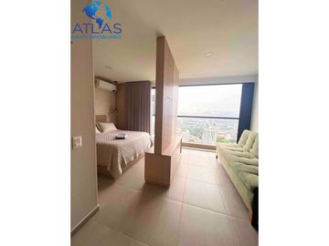 ARRIENDO APARTAESTUDIO AMOBLADO ALTOS DE PAN AZUCAR COD:1255