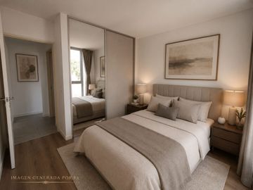 VENTA 2 AMBIENTES BALCON CORRIDO Y PILETA