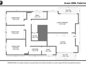 Departamento VENTA Palermo 4 Amb Luminoso Cochera