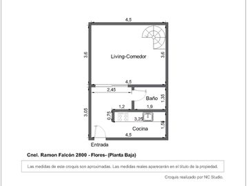 Venta PH 2 Ambientes, con terraza - APTO CRÉDITO