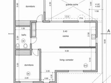 Casa en venta 3 amb con cochera PB Olivos