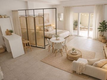 Venta Monoambiente divisible con patio, a estrenar