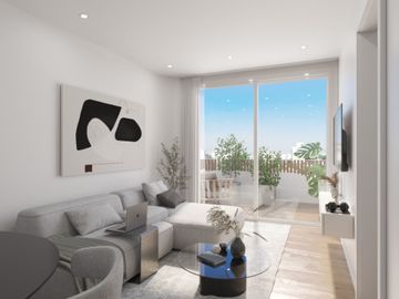 VENTA DPTO 2 AMB BALCON PALERMO AMENITIES