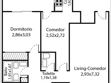 Venta dpto 4 amb c/dep, bcón y patio. Caballito