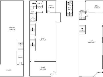 Departamento PB + Primer Piso Venta San Nicolás