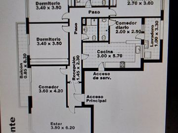 VENTA DEPARTAMENTO 4 AMBIENTES CABALLITO