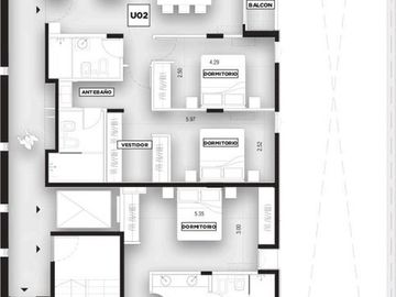 VENTA DEPARTAMENTO 2 DORMITORIOS BALCÒN. PICHINCHA