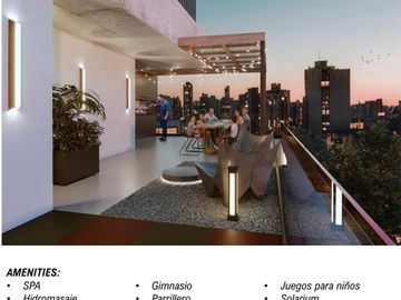 VTA POZO BELGRANO MONOAMBIENTE BALCON AMENITIES