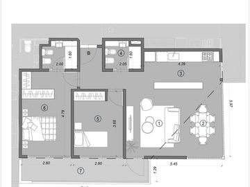 VTA POZO BELGRANO 3 AMB BALCON AMENITIES COCHERA