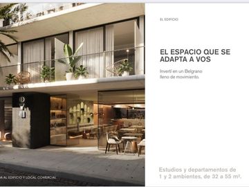 VTA BELGRANO MONOAMBIENTE POZO AMENITIES CATEGORIA