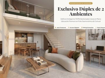 VENTA DUPLEX 2 AMBIENTES PALERMO HOLLYWOOD