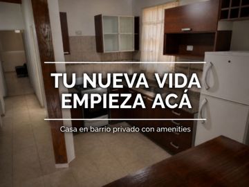 VENTA CASA DE 4 AMBIENTES BARRIO PRIVADO EN MORENO