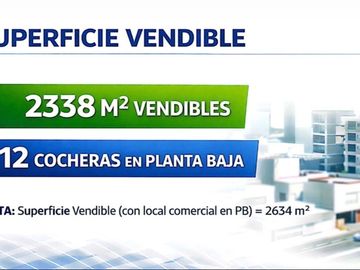 VENTA LOTE  FLORES 2338 METROS CUADRADOS VENDIBLES
