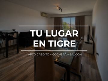 DEPARTAMENTO VENTA TIGRE MONOAMBIENTE CON COCHERA