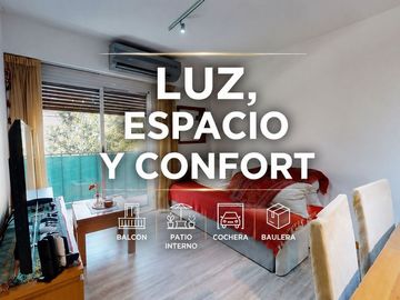 DEPARTAMENTO FLORES BALCON CON COCHERA 80 M2