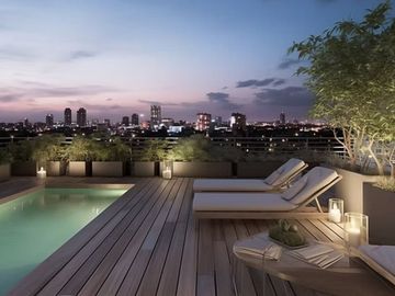 DEPARTAMENTO MONOAMBIENTE VENTA NUÑEZ CON PILETA