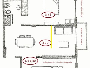 VENTA DEPARTAMENTO POMPEYA 2 AMB DIVISIBLE A 3 AMB