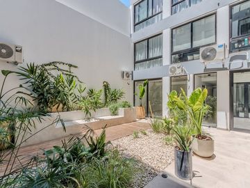 2 AMBIENTES DE 55 M2 C/BALCÓN TERRAZA Y PARRILLA