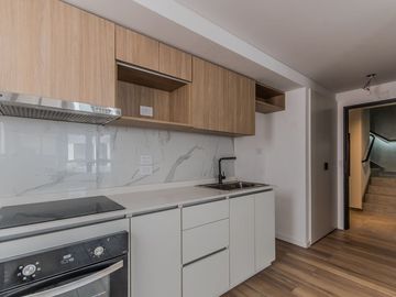 2 AMBIENTES DE 55 M2 C/BALCÓN TERRAZA Y PARRILLA