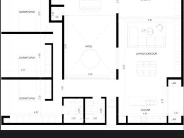 Venta de casa minimalista en Barrio Bosques
