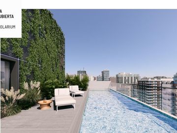 Venta 2 ambientes en Las Cañitas con Amenities