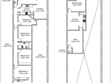 VENTA CASA EN FLORES, 2 PHs en BLOCK
