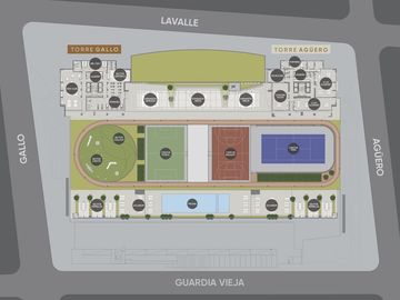 DPTO 2 AMBIENTES A ESTRENAR EN HUMAN ABASTO TOWERS