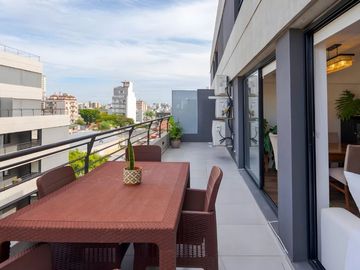3 Amb c/ Cochera, Balcón y Amenities en Flores