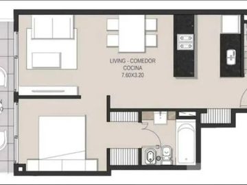 VENTA 2 AMB A ESTRENAR VILLA CRESPO AMENITIES