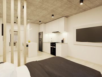 Monoambiente a estrenar en Villa Crespo