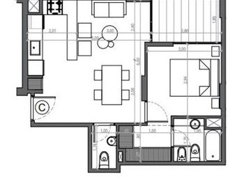 DEPARTAMENTO 2 AMBIENTES VENTA CABALLITO ESTRENAR