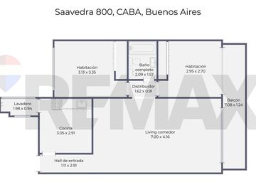 DEPARTAMENTO 3 AMB EN VENTA CON BALCÓN Y LAVADERO