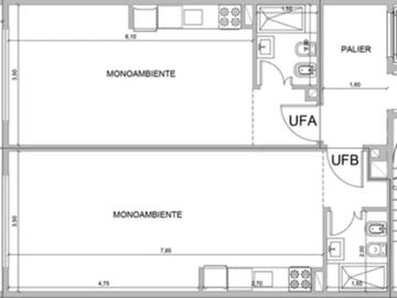 MONOAMBIENTE EN VENTA VILLA CRESPO BALCON TERRAZA
