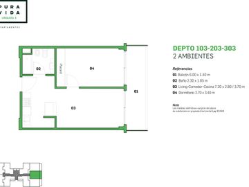 VENTA DEPTO 2 AMB FULL AMENITIES VILLA URQUIZA