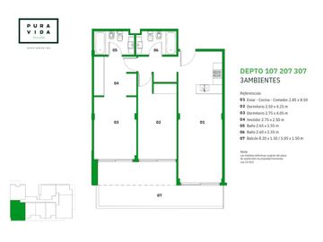 Venta Depto 3 amb balcón y amenities Villa Urquiza