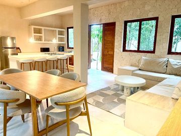 Departamento de 3 habitaciones en Holistika Tulum