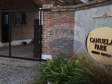 LOTE EN VENTA EN CAÑUELAS PARK MÁXIMO PAZ