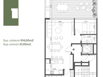 VENTA DEPARTAMENTO 3 AMB NUÑEZ BALCÓN ATERRAZADO
