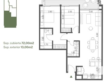 VENTA DEPARTAMENTO 3 AMB NUÑEZ AMENITIES PISCINA
