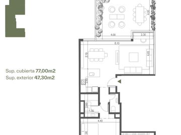 VENTA DPTO PENTHOUSE NUÑEZ 2 AMB AMENITIES