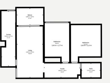 Depto 3 Amb con Terraza/cochera/amenities premium