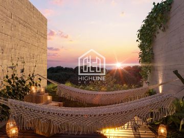 Departamento en venta en TULUM, 2 habitaciones, alberca, en excelente ubicación