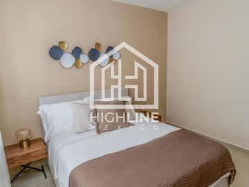 CASA EN VENTA EN PLAYA DEL CARMEN 3 HABITACIONES GYM, CASA CLUB ALBERCA, AREA GRILL, ROI, PLUSVALIA