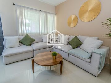 CASA EN VENTA EN PLAYA DEL CARMEN 3 HABITACIONES GYM, CASA CLUB ALBERCA, AREA GRILL, ROI, PLUSVALIA