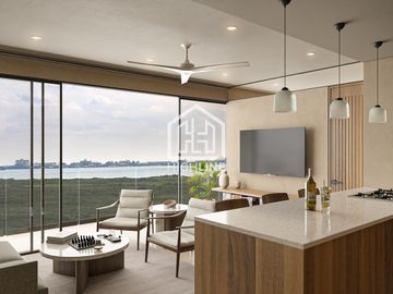Departamento en venta en Cancún 1 habitación a 5 min del Mar