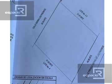 Terreno  venta y renta
