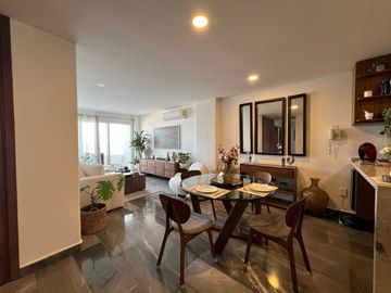 Departamento Amueblado en Torre Aurum, Fraccionamiento El Ancla, Veracruz