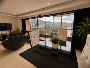 Venta apartamento Amoblado en Lalinde piso alto y listo para habitar
